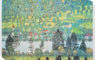 № 3. Gustav Klimt – Forest on Attersoe Lake
