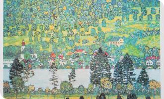 № 3. Gustav Klimt – Forest on Attersoe Lake